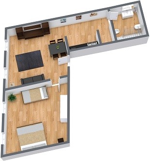 Planimetrics Apartment N.21